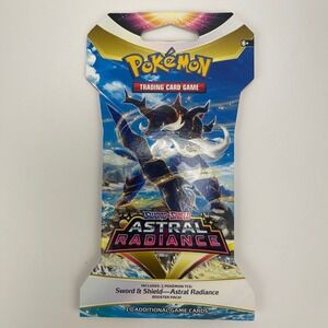Pokemon Sleeved Booster Pack Astral Radiance Sword & Shield TCG NEW